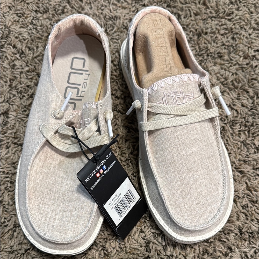 Hey Dude Wendy Shoes in Dusty Mauve